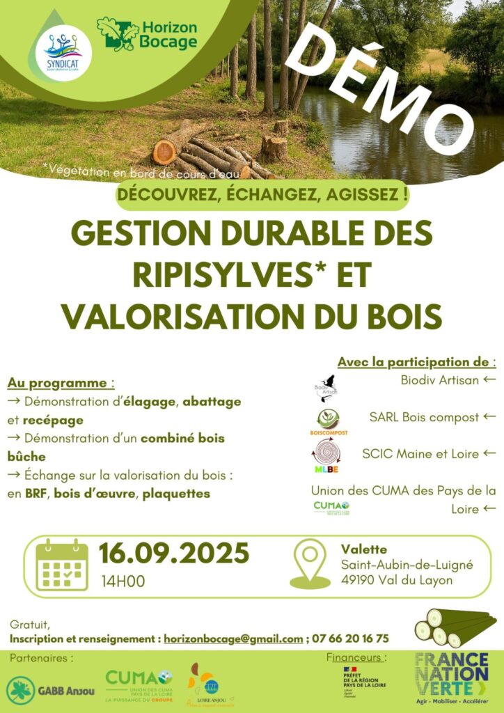 Gestion durable des ripisylves @ Valette