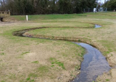 Le ruisseau du Bourg à Chavagnes-les-Eaux (Terranjou)